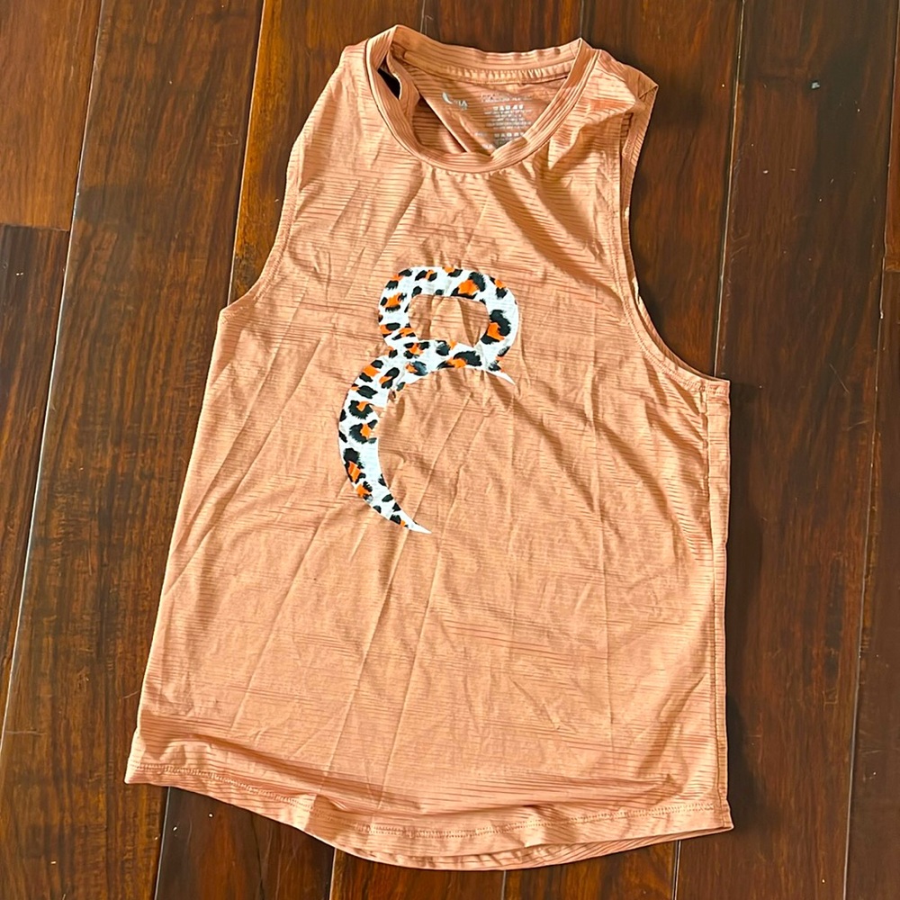 Zyia active leopard kettleball tank